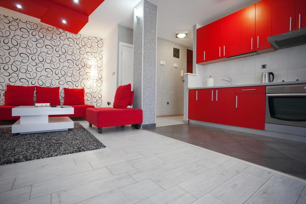 Apartment Red Belgrad Zimmer foto