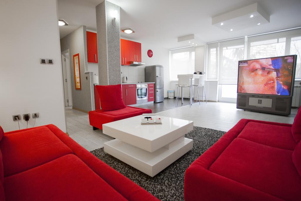 Apartment Red Belgrad Zimmer foto